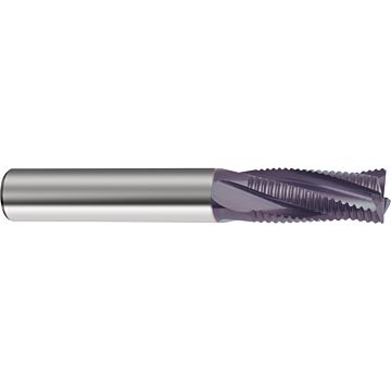 Roughing end mills (fine teeth)