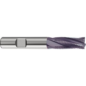 Roughing end mills (fine teeth)