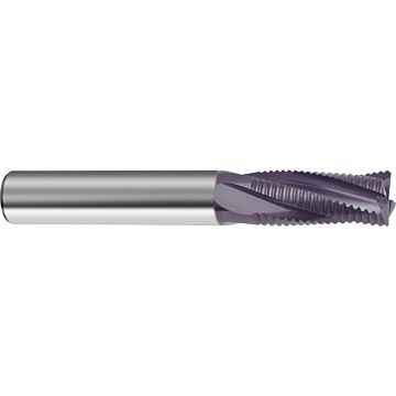 Roughing end mills (fine teeth)