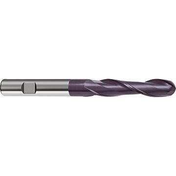 Ball nose slot drills XL (2-fluted)