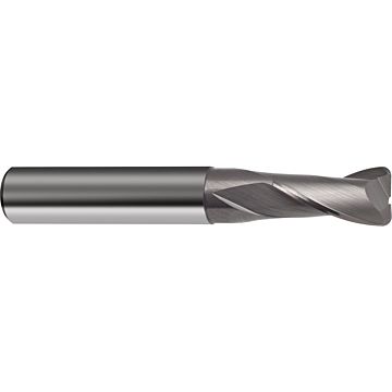 Slot drills with corner radius (2-fluted) Slot drills with corner radius (2-fluted)