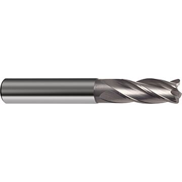 End mills with corner radius (4-fluted) End mills with corner radius (4-fluted)