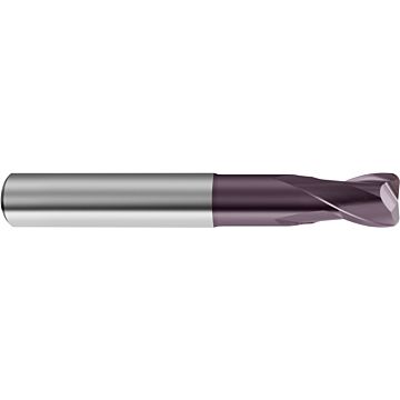 Slot drills with corner radius (2-fluted) Slot drills with corner radius (2-fluted)