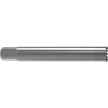 Interchangeable shank for modular fluteless tap