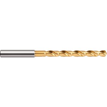 Twist drills with reinforced straight shank Twist drills with reinforced straight shank
