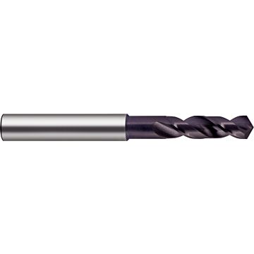Twist drills with reinforced straight shank Twist drills with reinforced straight shank
