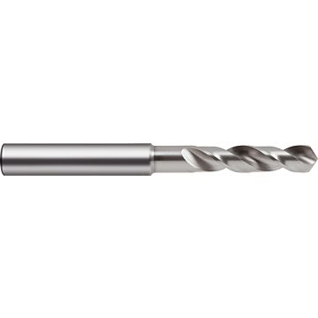 Twist drills with reinforced straight shank Twist drills with reinforced straight shank