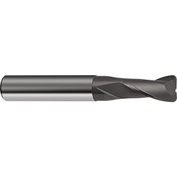 Slot drills with corner radius (2-fluted) Slot drills with corner radius (2-fluted)