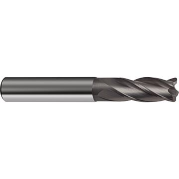 End mills with corner radius (4-fluted) End mills with corner radius (4-fluted)