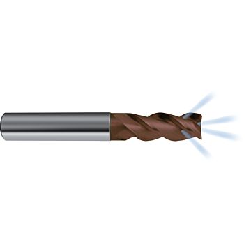 Ratio end mills RF 100 diver (3-fluted) Ratio end mills RF 100 diver (3-fluted)