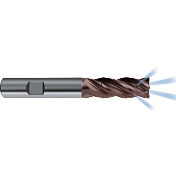 Ratio end mills RF 100 diver Ratio end mills RF 100 diver